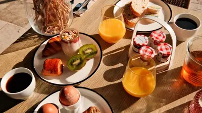 Nourriture dans l'hôtel ou à proximité