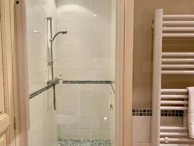 Salle de bains dans l'établissement Villa St. Hubert