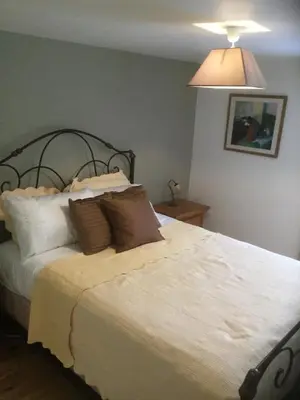 Un ou plusieurs lits dans un hébergement de l'établissement Auberge Henri IV