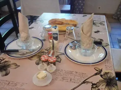 Nourriture dans le B&B/chambre d'hôtes ou à proximité