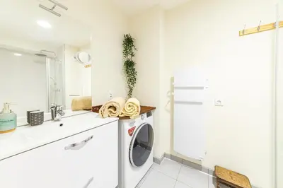 Cuisine ou kitchenette dans l'établissement Le B3 de Claire - Résidence La Montille