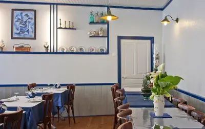 Restaurant ou autre lieu de restauration dans l'établissement Hotel Magne