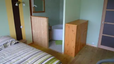 Un ou plusieurs lits dans un hébergement de l'établissement Naturessime Eco Village&Spa