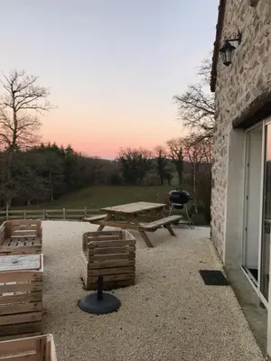 Plan de l'établissement Gîte de charme Les Trois Chênes