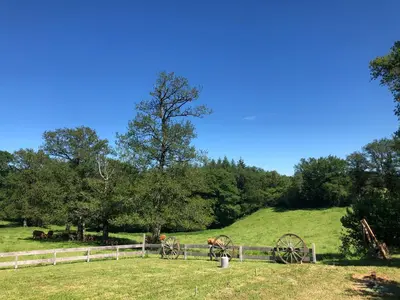 Paysage naturel près de la maison de vacances