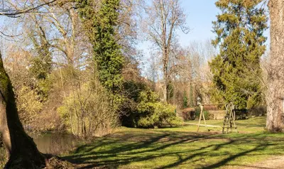 Paysage naturel près de la maison de vacances