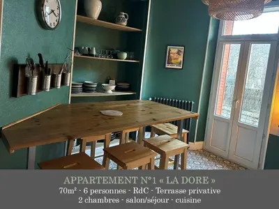 Plan de l'établissement La Maison des Familles 10 appartements
