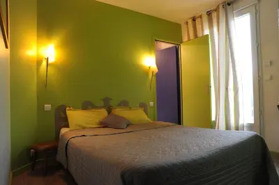 Un ou plusieurs lits dans un hébergement de l'établissement Hôtel du Lac