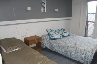 Un ou plusieurs lits dans un hébergement de l'établissement Hotel du Lac - Au Bord du Lac