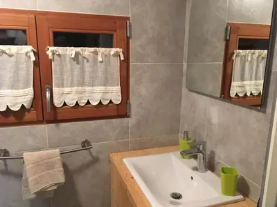 Salle de bains dans l'établissement La cavalièra