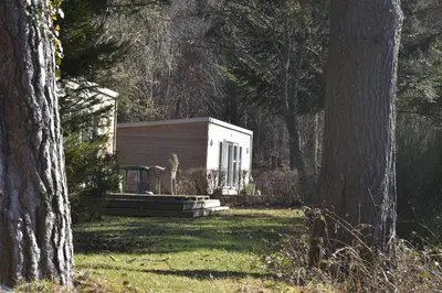 Jardin de l'établissement Domaine du Lac Chambon