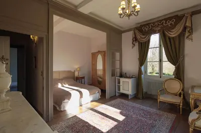 Un ou plusieurs lits dans un hébergement de l'établissement Abbaye du Palais