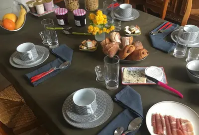 Nourriture dans le B&B/chambre d'hôtes ou à proximité