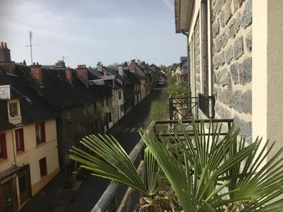 Balcon ou terrasse dans l'établissement Les Roches Bleues