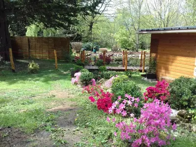 Jardin de l'établissement gite de beletou