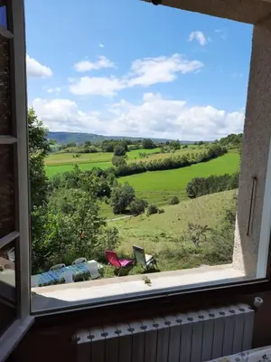Paysage naturel près de le séjour chez l'habitant