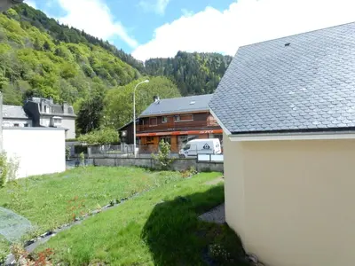 Vue générale sur la montagne ou vue sur la montagne depuis l'appartement