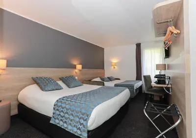 Un ou plusieurs lits dans un hébergement de l'établissement Sure Hotel by Best Western Limoges Sud