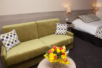 Un ou plusieurs lits dans un hébergement de l'établissement Sure Hotel by Best Western Limoges Sud