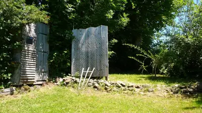 Jardin de l'établissement La Yourte