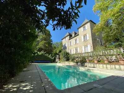 Piscine de l'établissement Domaine de Migoule ou située à proximité