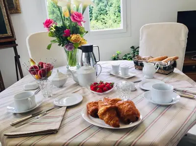 Nourriture dans le B&B/chambre d'hôtes ou à proximité
