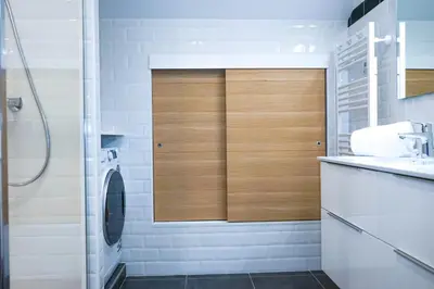 Salle de bains dans l'établissement L'Eden Urbain - 2 Chambres