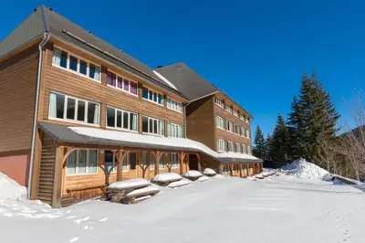 L'établissement Studio Lou Kiwi - Résidence Bec de l Aigle en hiver