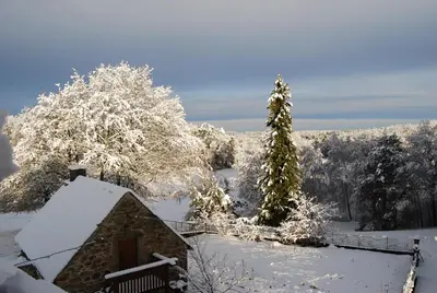 L'établissement Chateauret en hiver