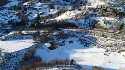 L'établissement Hôtel des Chazes en hiver
