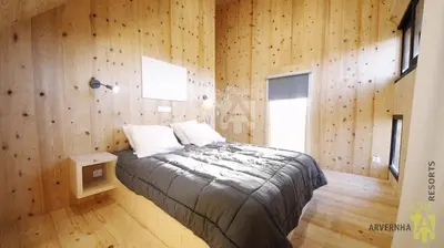 Un ou plusieurs lits dans un hébergement de l'établissement La Cabane de Marcha