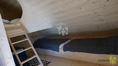 Un ou plusieurs lits dans un hébergement de l'établissement La Cabane de Marcha