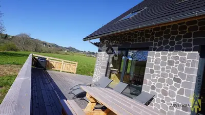 Paysage naturel près de la maison de vacances