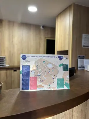 Plan de l'établissement Kyriad Limoges Centre Gare - Atrium