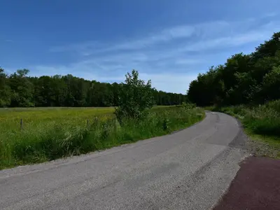 Paysage naturel près de la maison de vacances