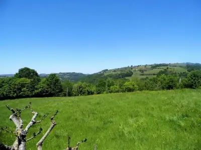 Paysage naturel près de la maison de vacances