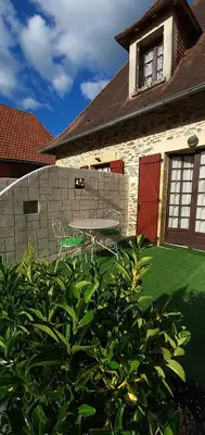 Jardin de l'établissement La Ferme de Laupilière