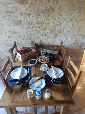 Nourriture dans le B&B/chambre d'hôtes ou à proximité