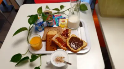 Nourriture dans l'hôtel ou à proximité