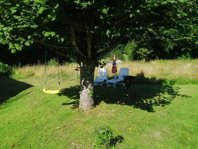 Jardin de l'établissement Maison à la campagne au cœur du Cantal dept 15
