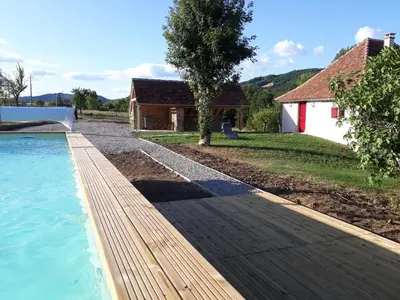 Piscine de l'établissement Gite La Uhlane ou située à proximité