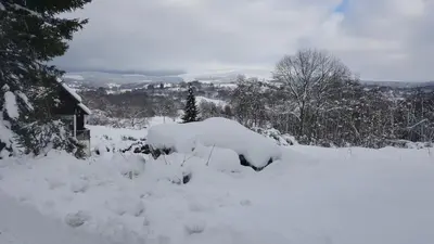 L'établissement Le Puy d'Ance en hiver