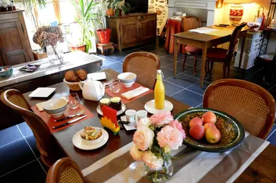 Nourriture dans le B&B/chambre d'hôtes ou à proximité