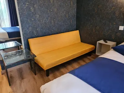 Un ou plusieurs lits dans un hébergement de l'établissement Bastide du Cantal