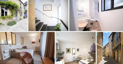 Plan de l'établissement Les chambres de l'ATELIER à Montignac Lascaux
