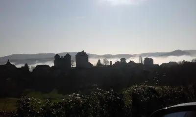Paysage naturel près de la villa