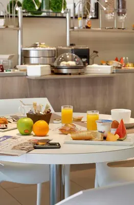 Nourriture dans l'hôtel ou à proximité