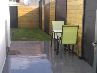 Terrasse ou espace extérieur de l'établissement Le petit poucet