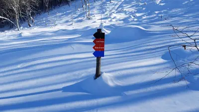 L'établissement Gîte de Pailherols en hiver