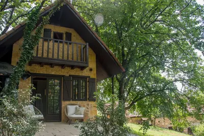 Jardin de l'établissement Petit Maison du Chêne
